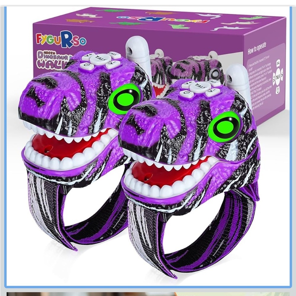 Dinosaur wrist walkie talkies